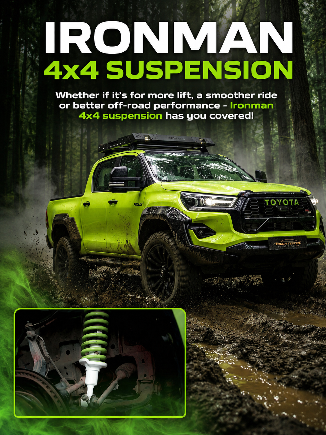 Ironman 4x4 suspension installation